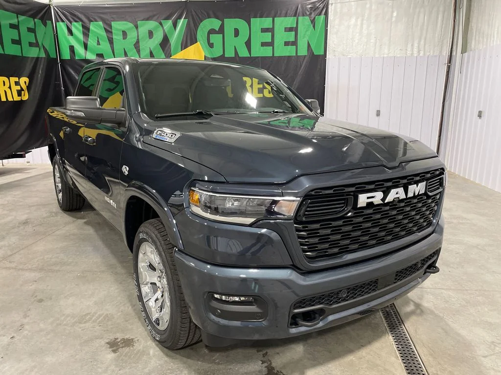 New 2026 Forged Blue Metallic Exterior Paint RAM Big Horn image 3