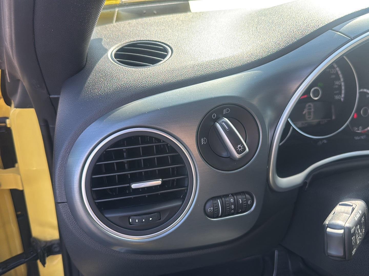 Used 2014 Yellow Rush/Black Volkswagen 2.0T Turbo GSR image 14