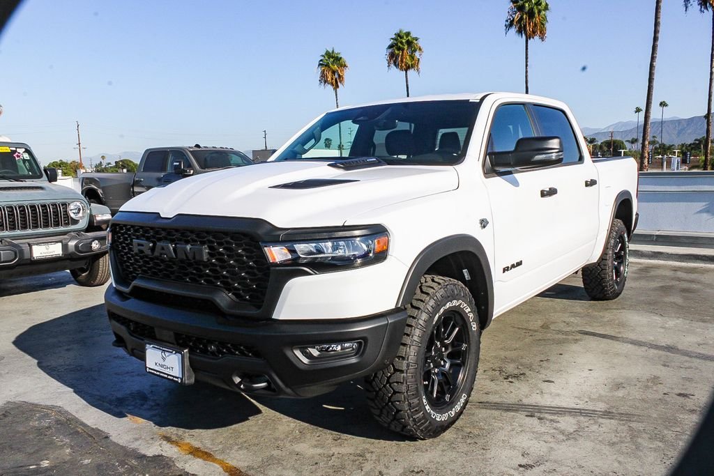 New 2026 Bright White Clearcoat Ram Rebel image 3