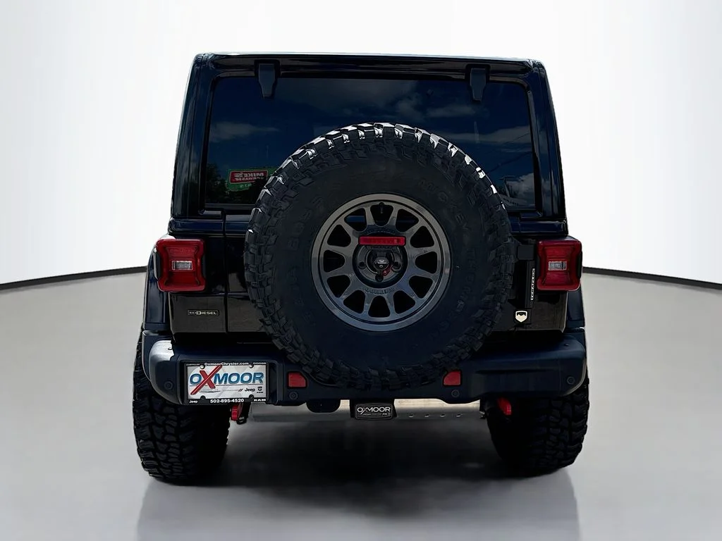 Used 2021 Black Clearcoat Jeep Unlimited Rubicon image 6