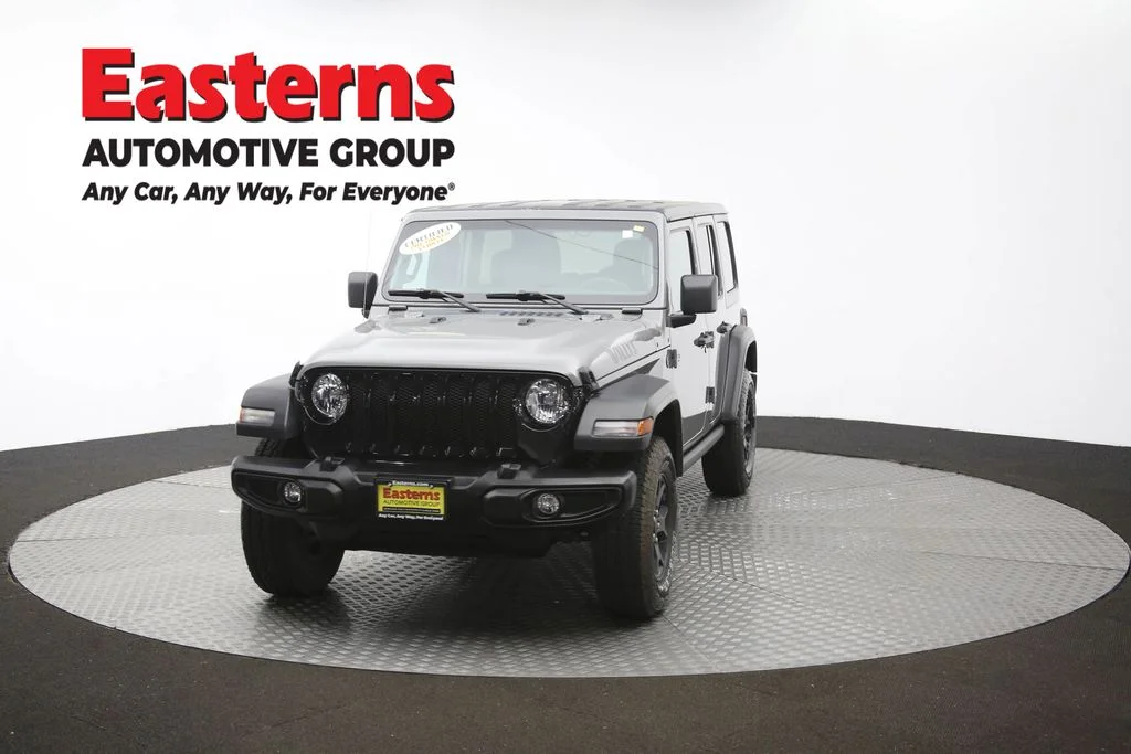 Used 2021 Gray Jeep Unlimited Willys image 51
