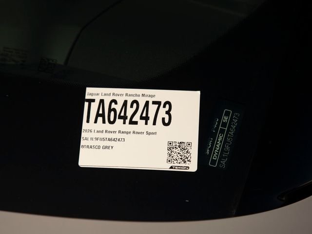 New 2026 Borasco Grey LAND ROVER Dynamic SE image 36
