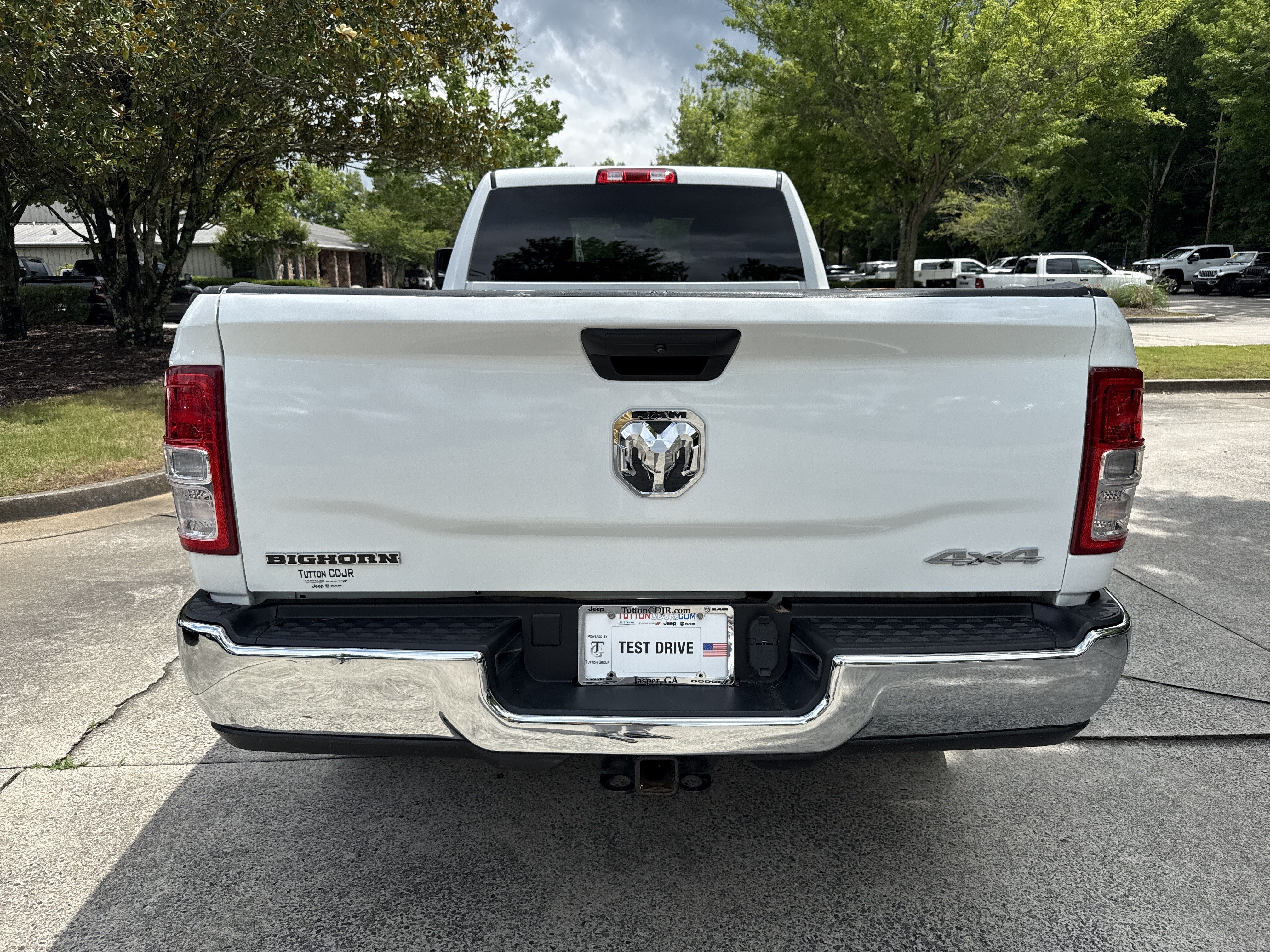 Used 2024 Bright White Clearcoat Ram Big Horn image 6