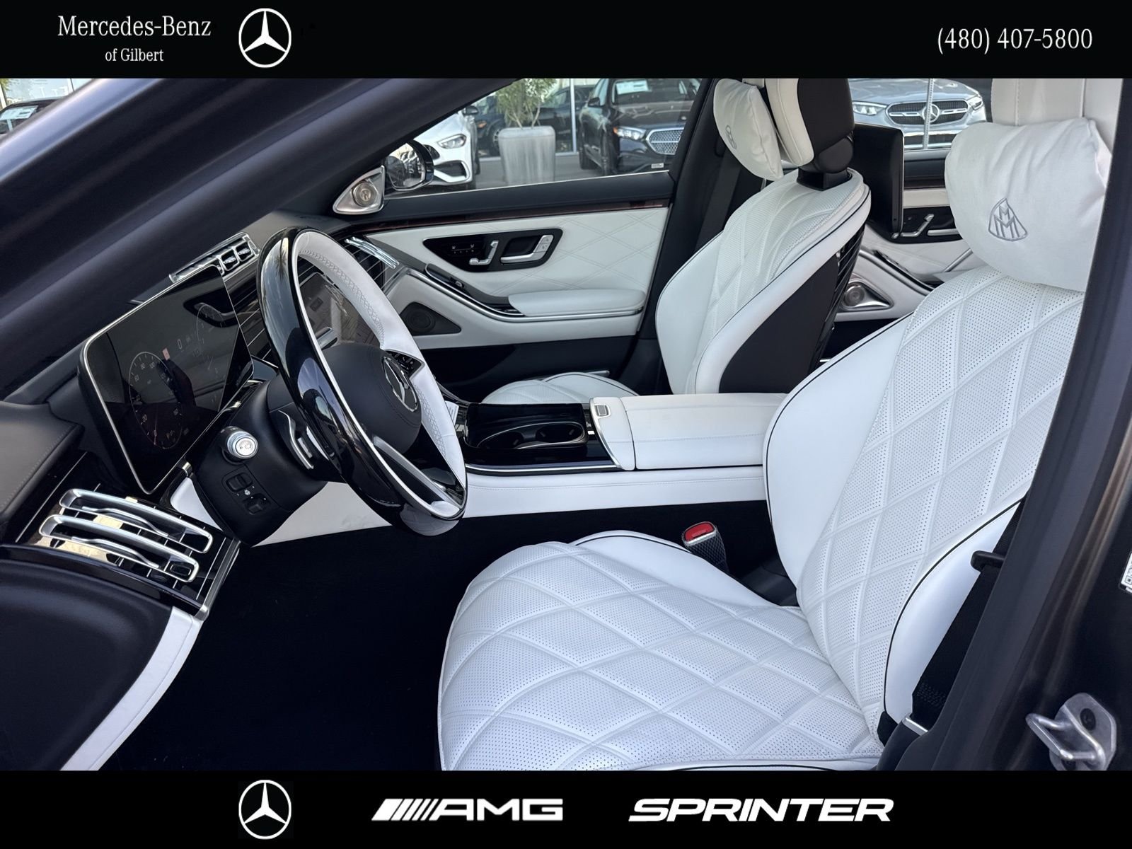 New 2026 MANUFAKTUR Graphite Grey Magno Mercedes-Benz Maybach S 580 image 8