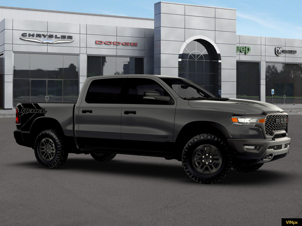 New 2026 Granite Crystal Metallic Clear-Coat Exterior Paint RAM Rebel image 9