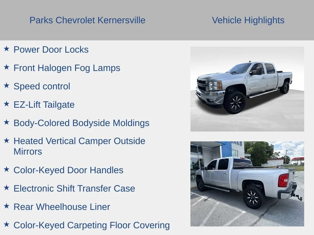Used 2013 SILVER ICE METALLIC Chevrolet SRW LTZ image 18