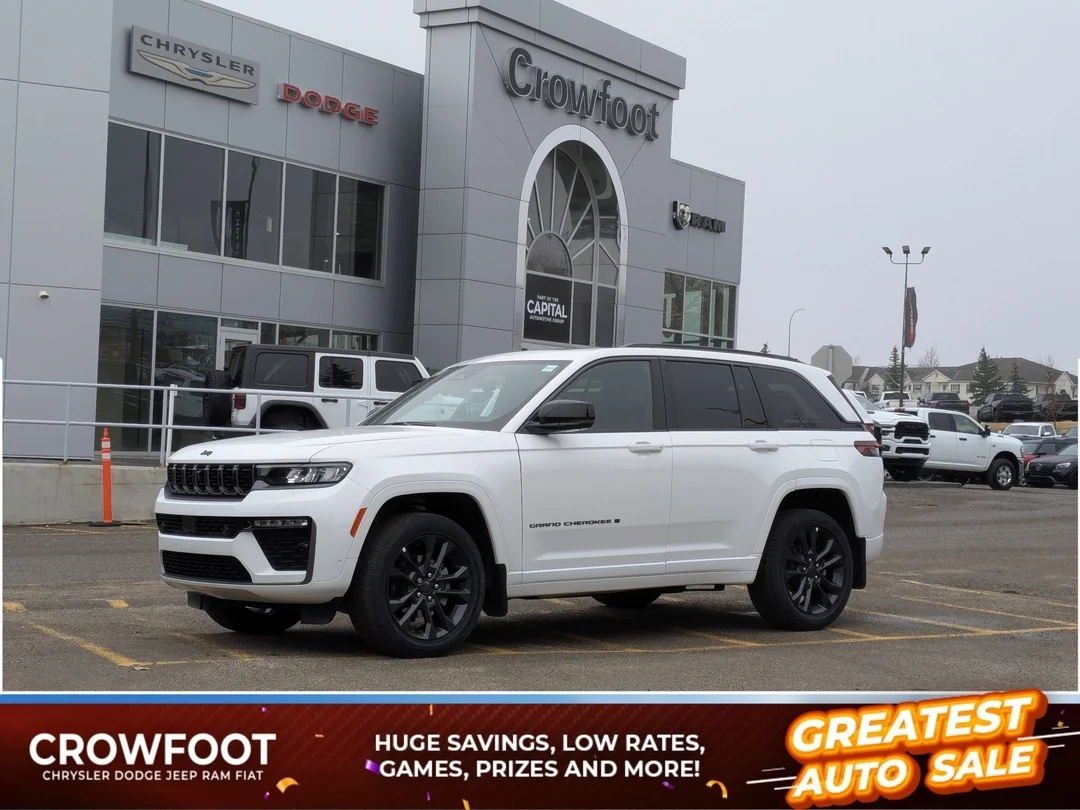 New 2026 White Jeep Limited Reserve - - 4x4 - CommandView Sunroof - Leather Seats - Adaptive Cruise Control & More! image 1