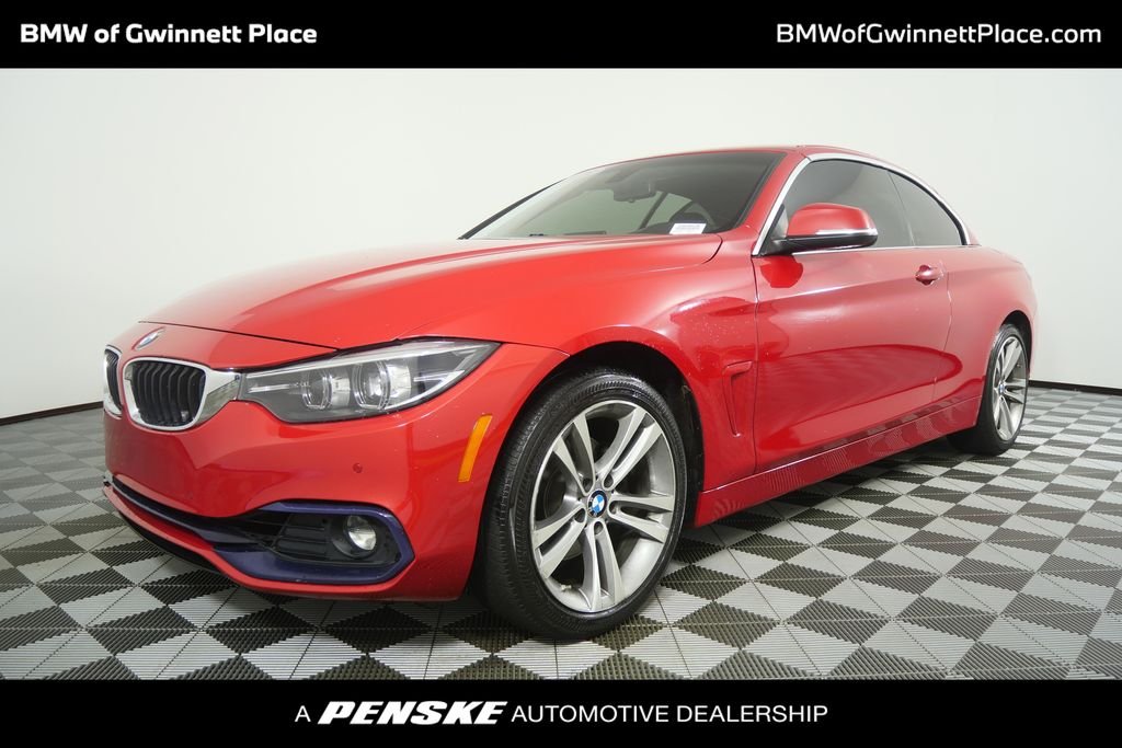 Used 2018 Melbourne Red Metallic BMW 430i xDrive image 1