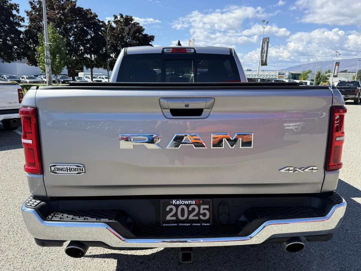 Used 2025 Silver RAM Limited Longhorn 4x4 Crew Cab 5