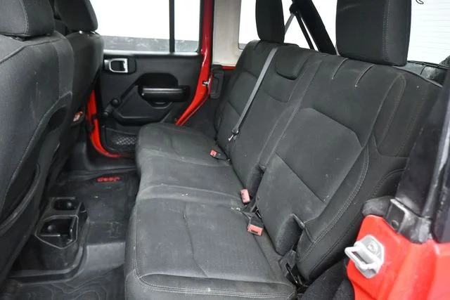 Used 2018 Red Jeep Unlimited Sport image 19