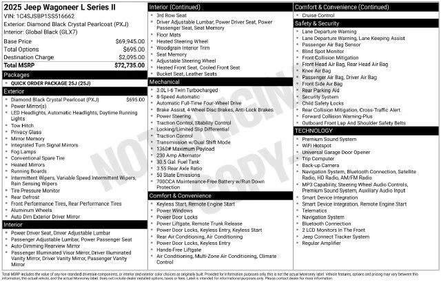 Used 2025 Black Jeep Series II image 35