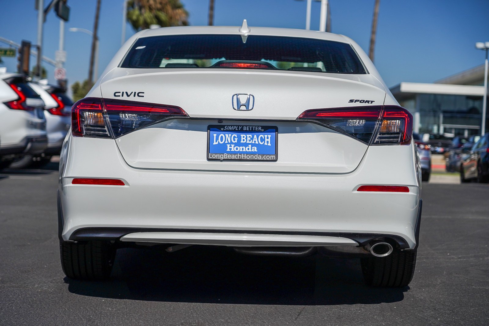 New 2026 Platinum White Pearl Honda Sport image 7