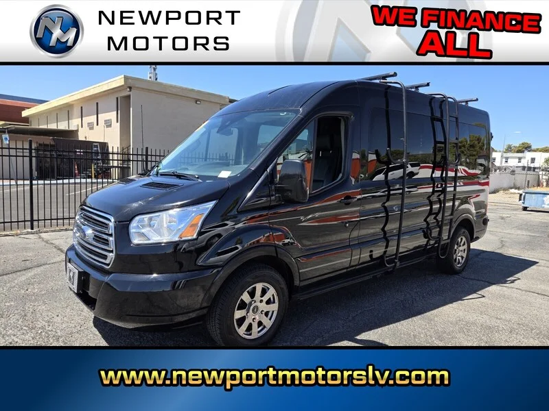 Used 2019 SHADOW BLACK Ford T-250 MD RF GVWR image 1
