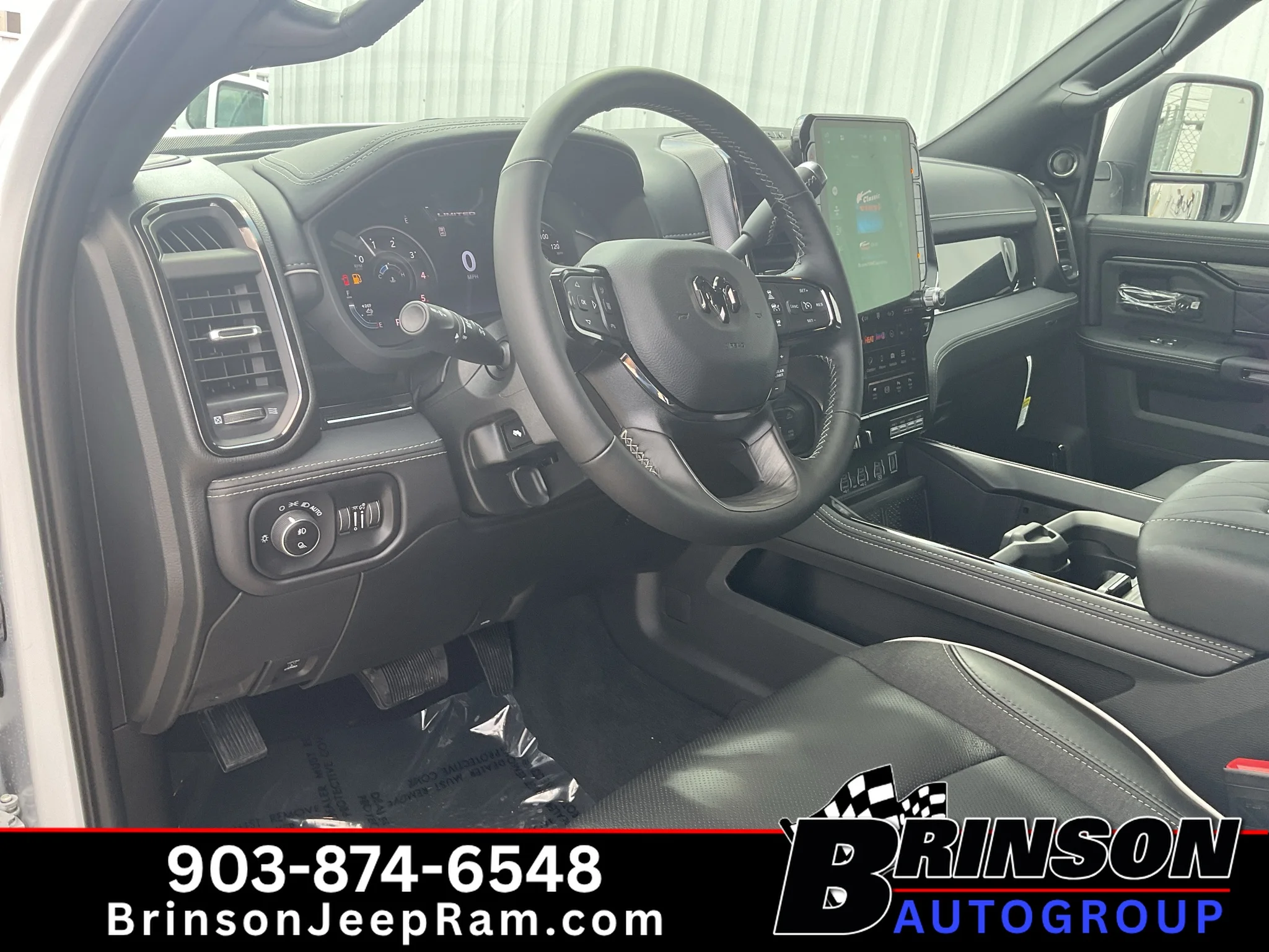 New 2027 Bright White Clearcoat Ram Limited image 12
