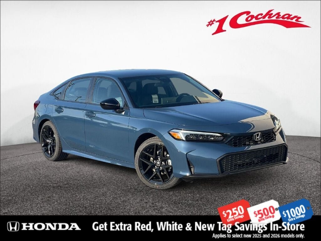New 2026 Blue Lagoon Pearl Honda Sport image 1