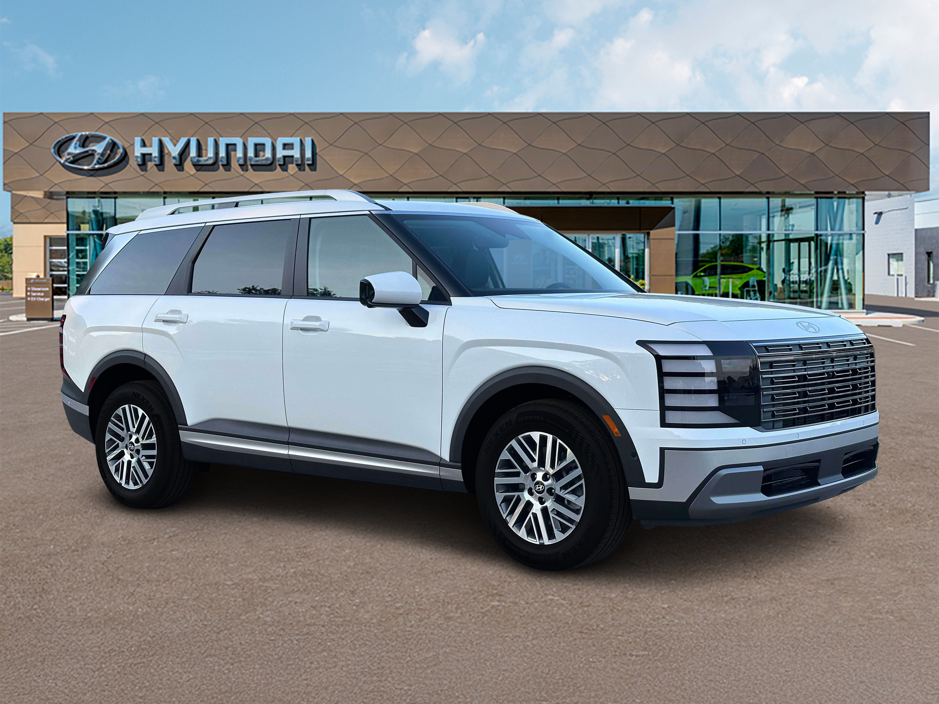 New 2027 Creamy White Pearl Hyundai SEL Premium AWD image 10