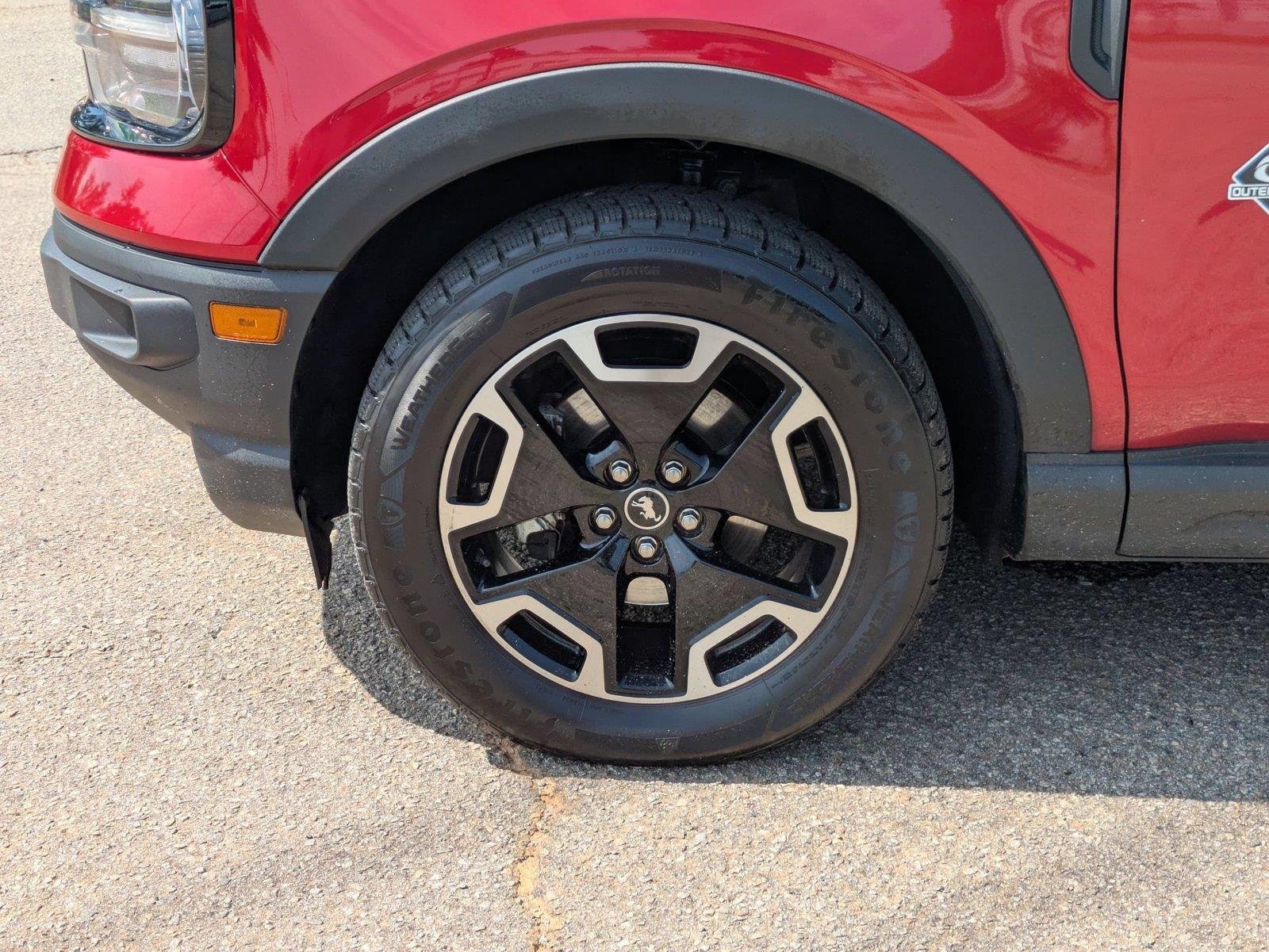 Used 2021 Rapid Red Metallic Tinted Clearcoat Ford Outer Banks image 10
