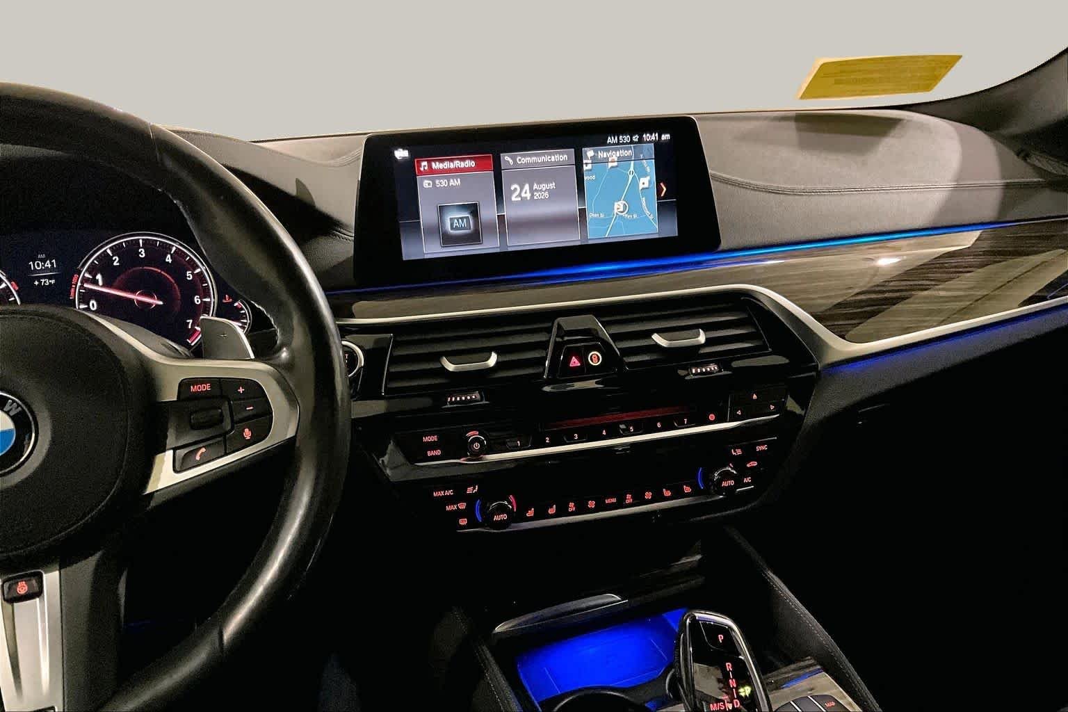 Used 2018 Bluestone Metallic BMW M550i xDrive image 6