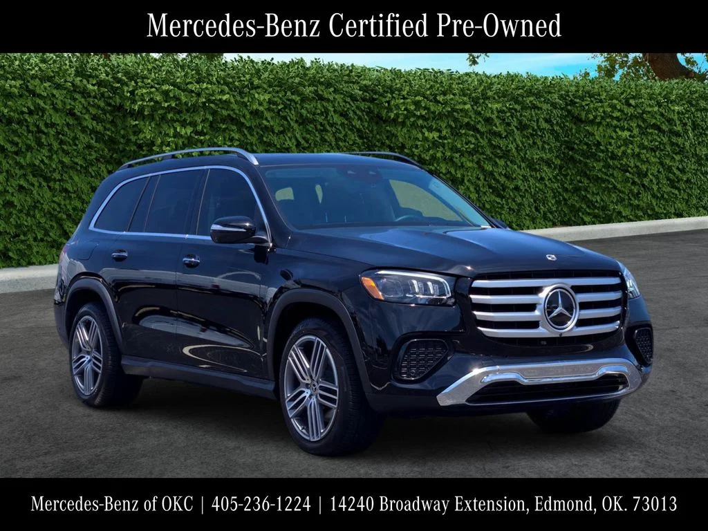 Certified Used 2024 Black Mercedes-Benz GLS 450 image 3