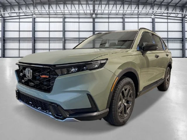New 2027 Ash Green Metallic Honda TrailSport Hybrid AWD image 1