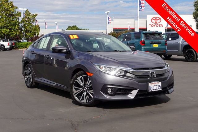 Used 2018 Gray Honda EX-L image 2