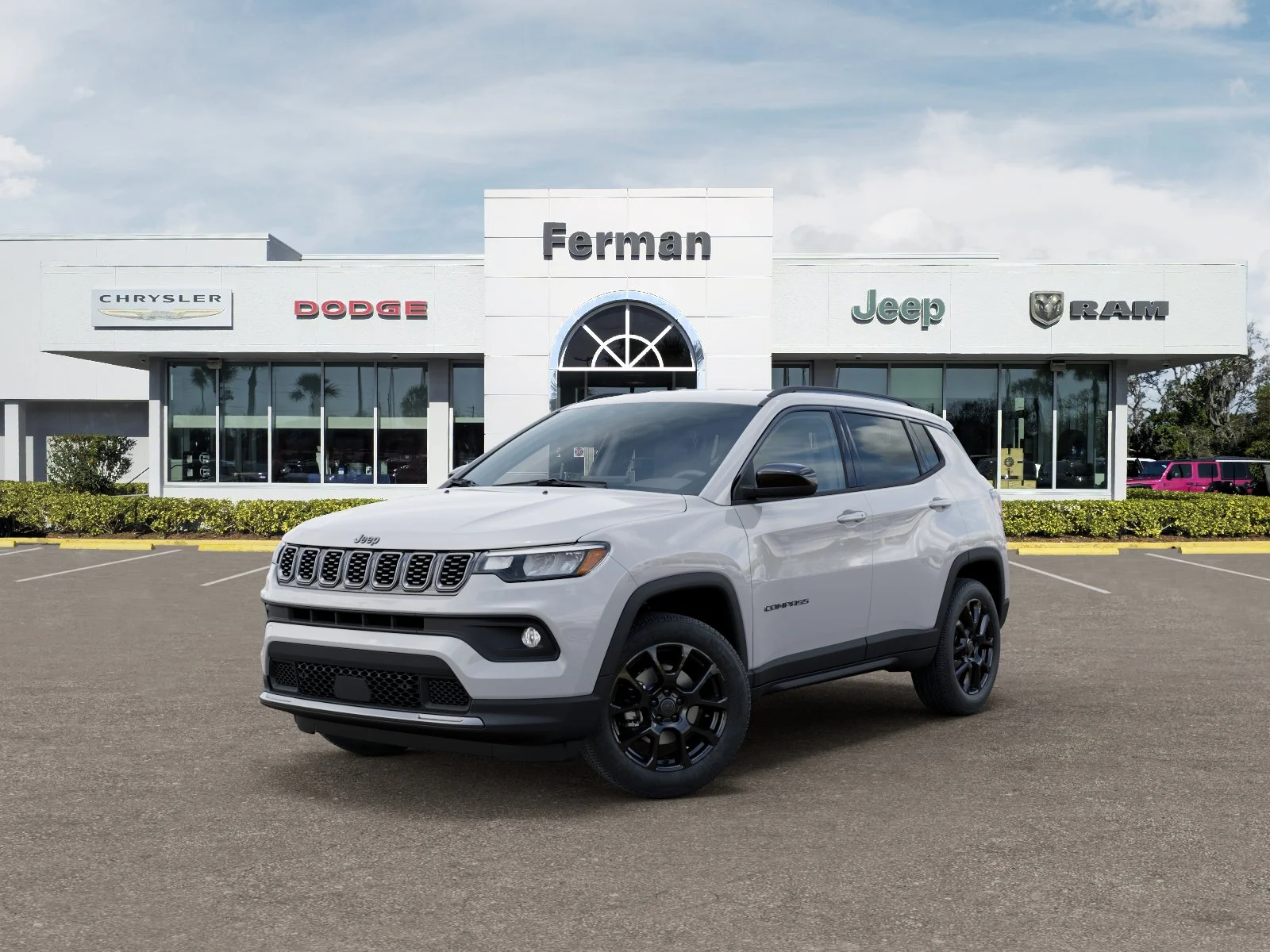 New 2026 Bright White Clear-Coat Exterior Paint Jeep Latitude image 31