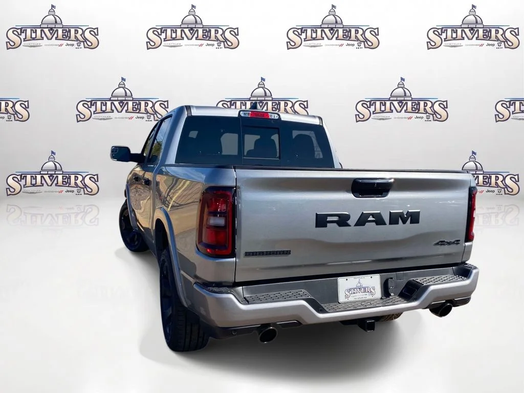 New 2026 Billet Silver Metallic Clear-Coat Exterior Paint RAM Big Horn/Lone Star image 4