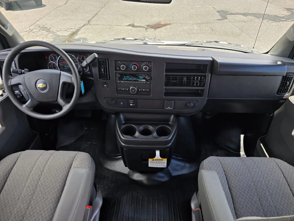 New 2026 White Chevrolet Work Van image 6