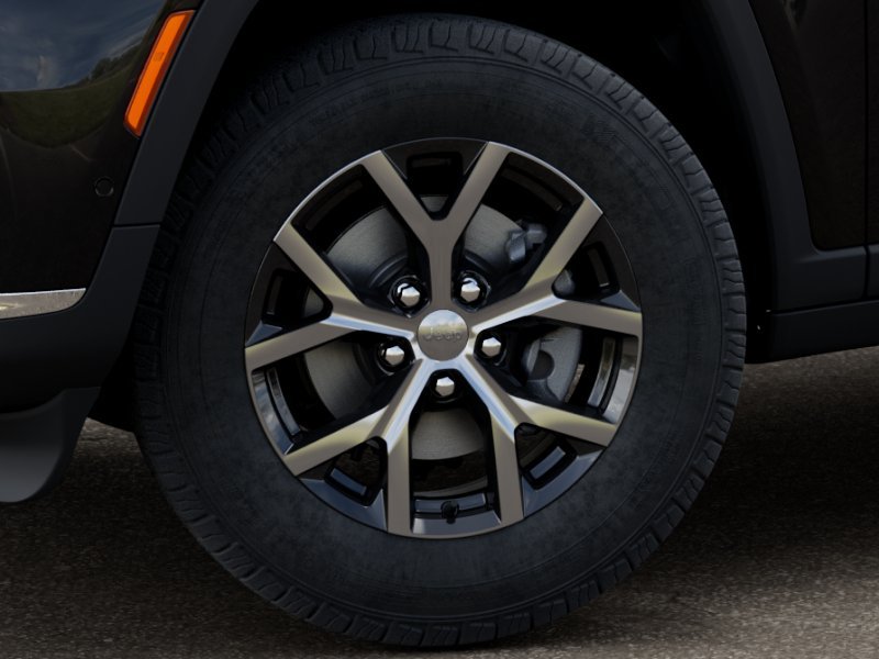 New 2025 Diamond Black Crystal Pearl-Coat Exterior Paint Jeep Limited image 32