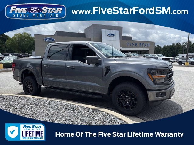 New 2026 Carbonized Gray Metallic Ford XLT image 1