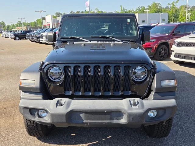 Used 2021 Black Jeep Unlimited Sport S image 2
