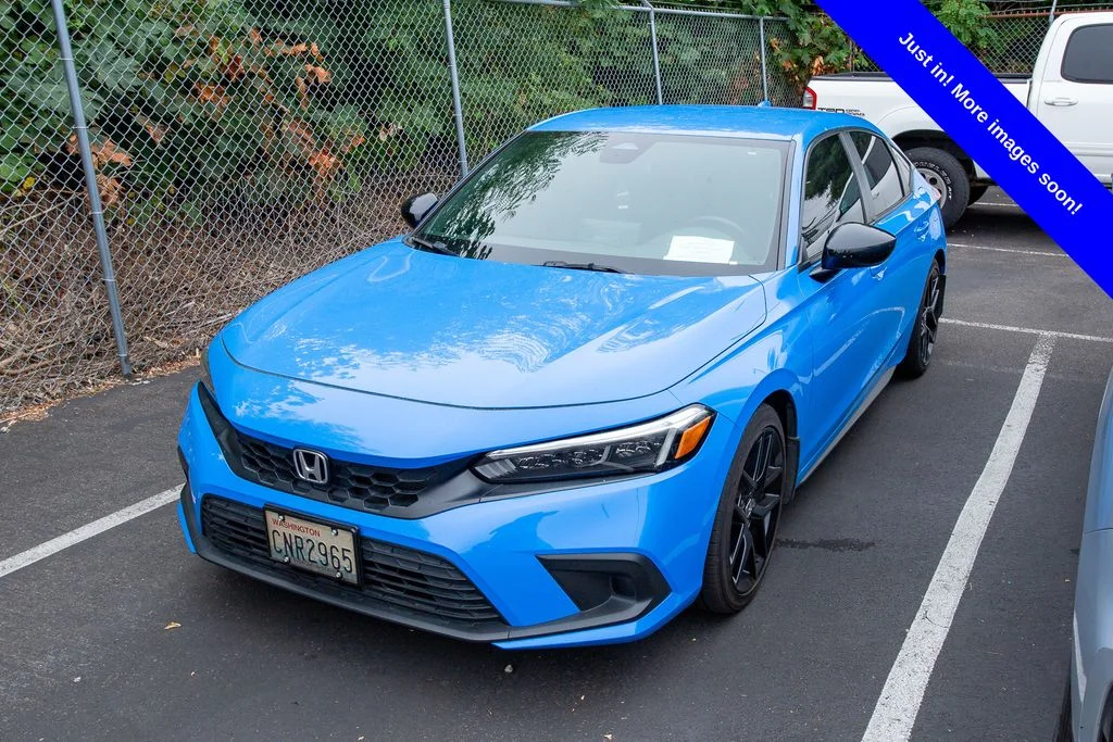 Certified Used 2024 Boost Blue Pearl Honda Sport image 1