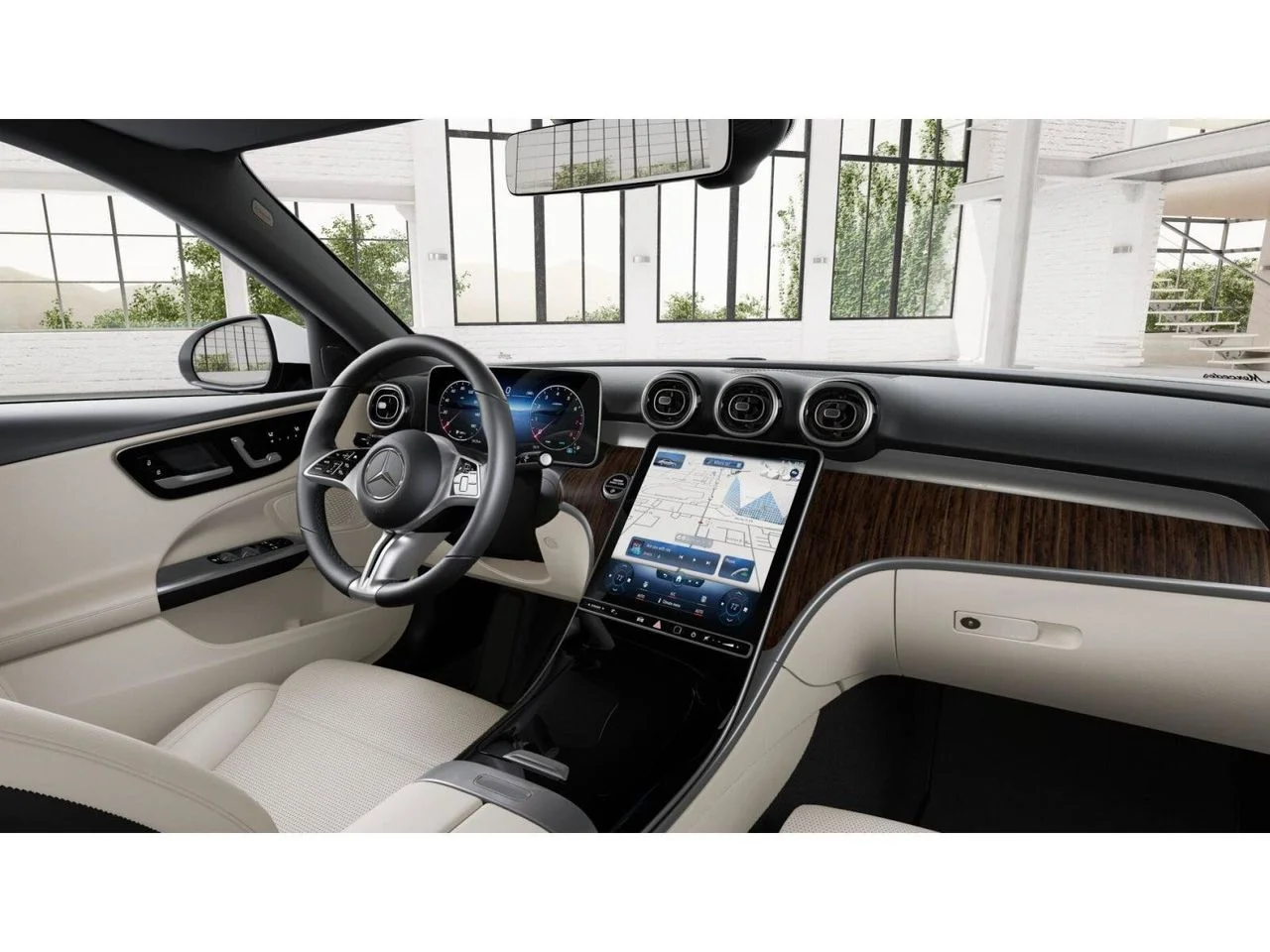 New 2026 Polar White Mercedes-Benz C 300 image 6