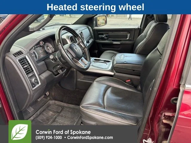 Used 2017 Delmonico Red Pearlcoat Ram Laramie Longhorn image 9