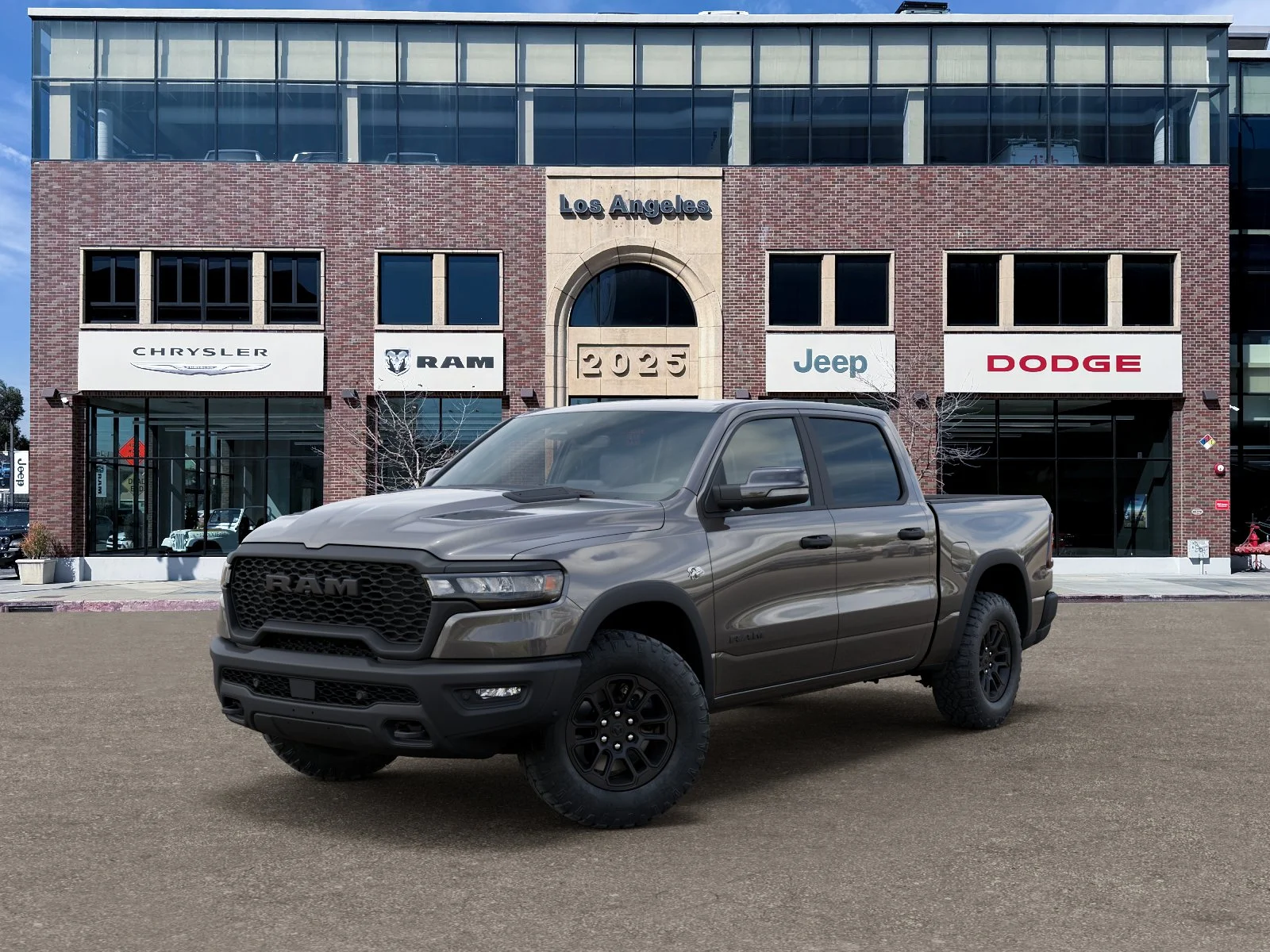 New 2026 Granite Crystal Metallic Clear-Coat Exterior Paint RAM Rebel image 27