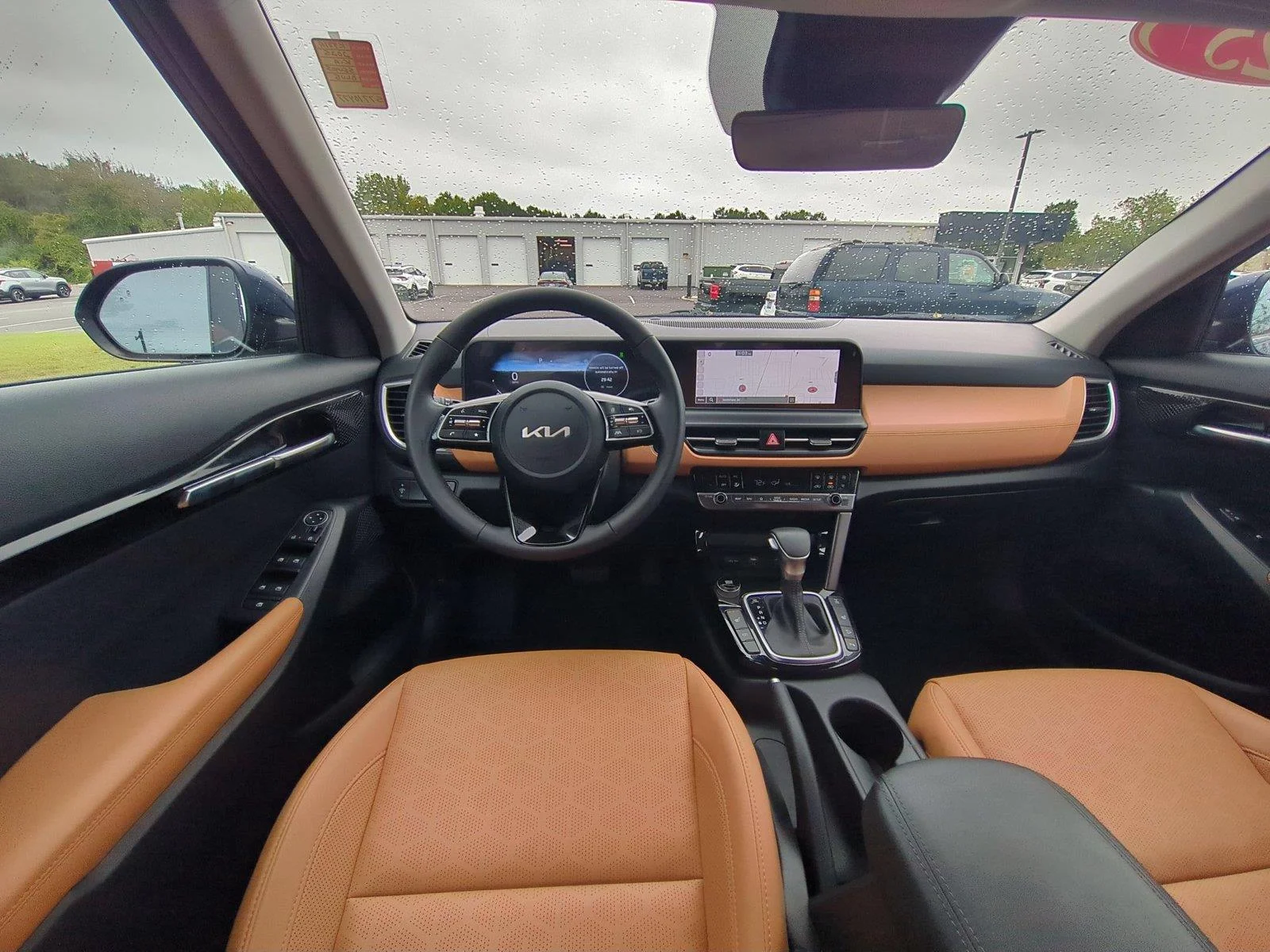Used 2025 Dark Ocean Blue Kia EX image 34