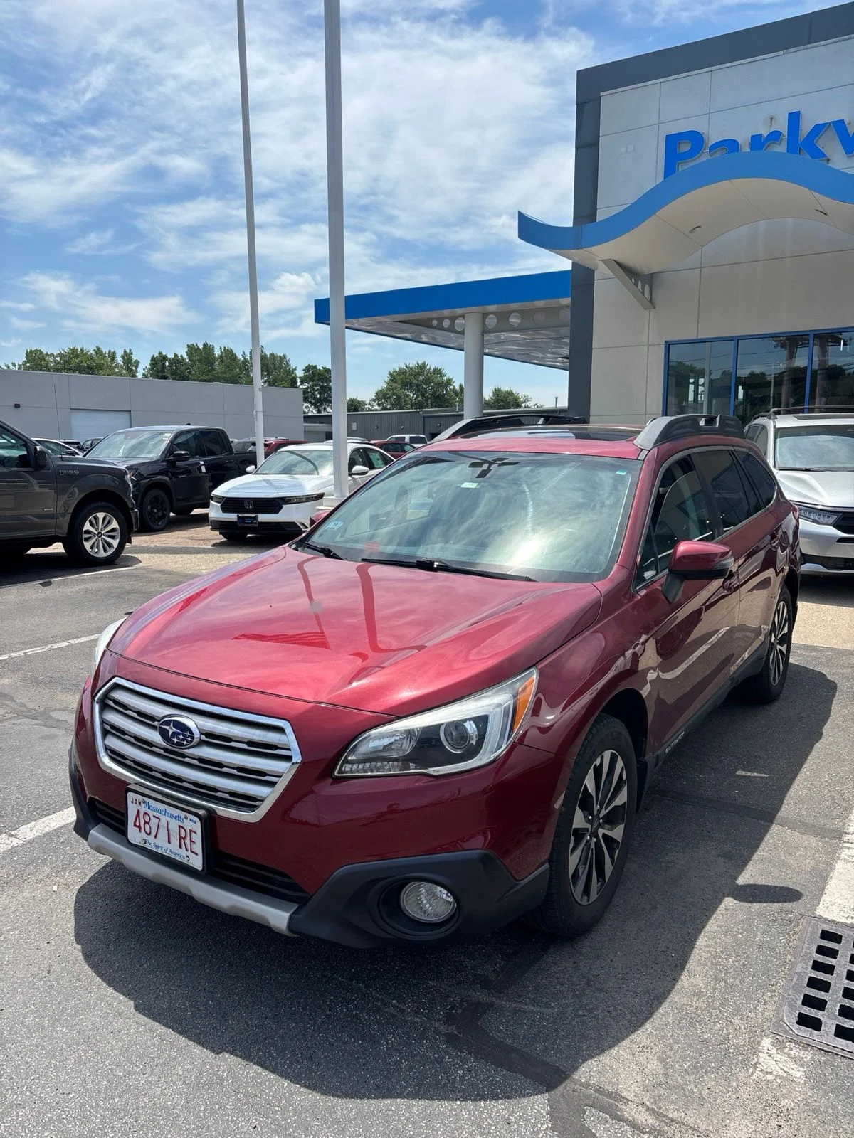 Used 2017 Red Subaru 3.6R image 4