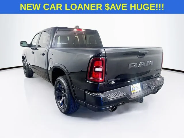 New 2026 Diamond Black Crystal Pearlcoat RAM Big Horn/Lone Star image 5