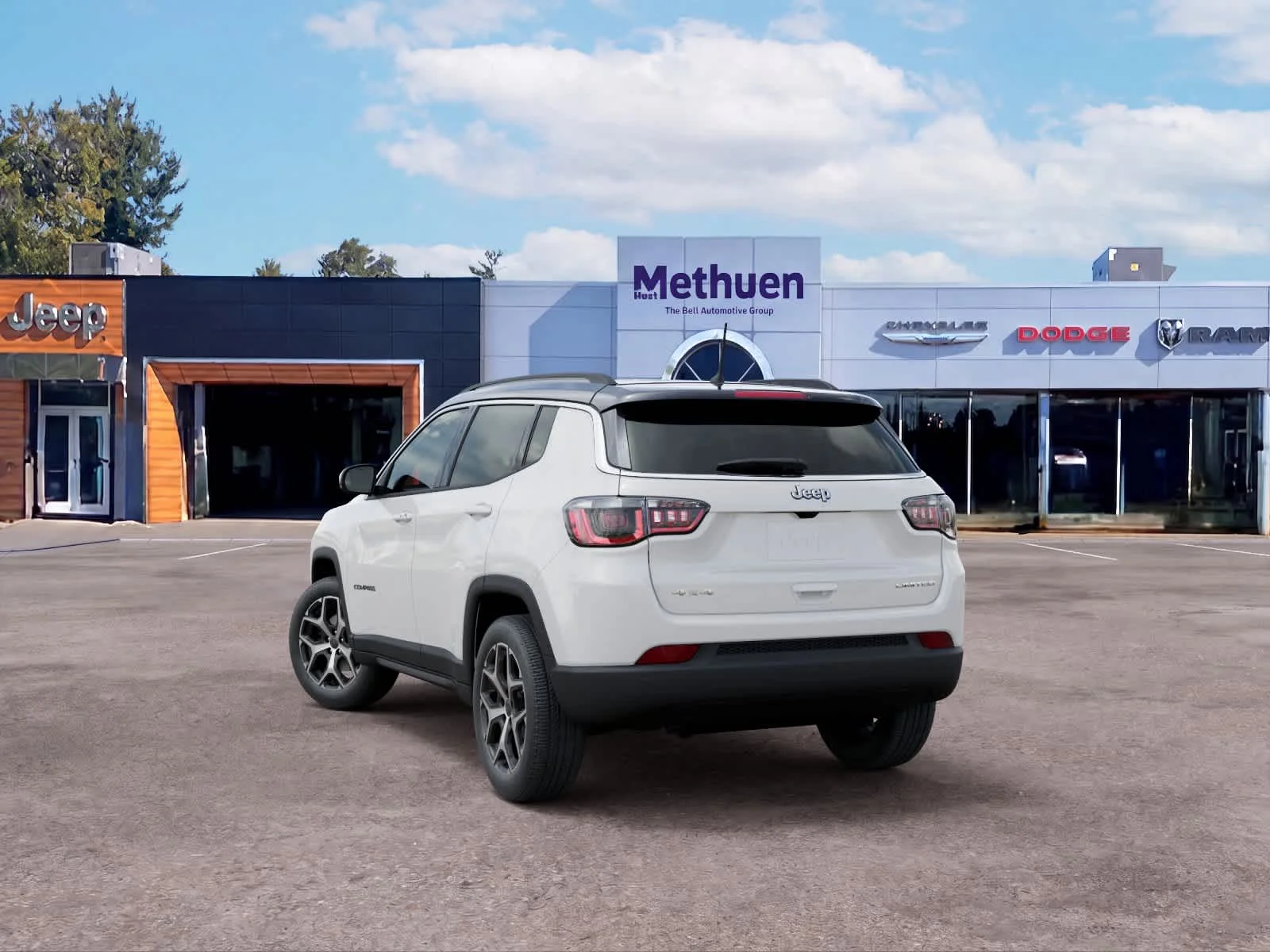 New 2026 Bright White Clearcoat Jeep Limited image 3