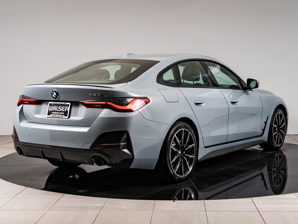 Used 2022 Brooklyn Gray Metallic BMW 430i Gran Coupe image 10