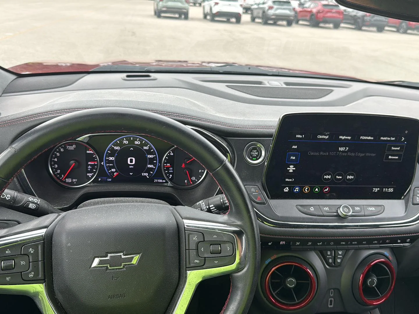 Used 2023 Radiant Red Tintcoat Chevrolet RS image 9