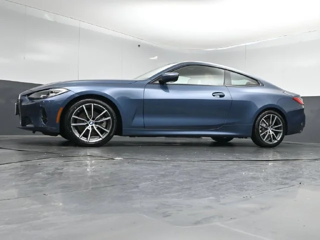 Certified Used 2021 Arctic Race Blue Metallic BMW 430i xDrive image 36