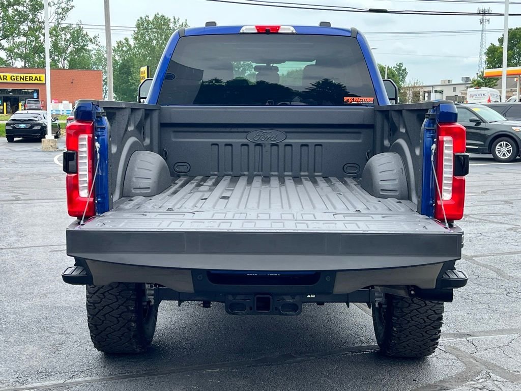 New 2026 Blue Ford XLT Black Widow Lifted Truck image 12