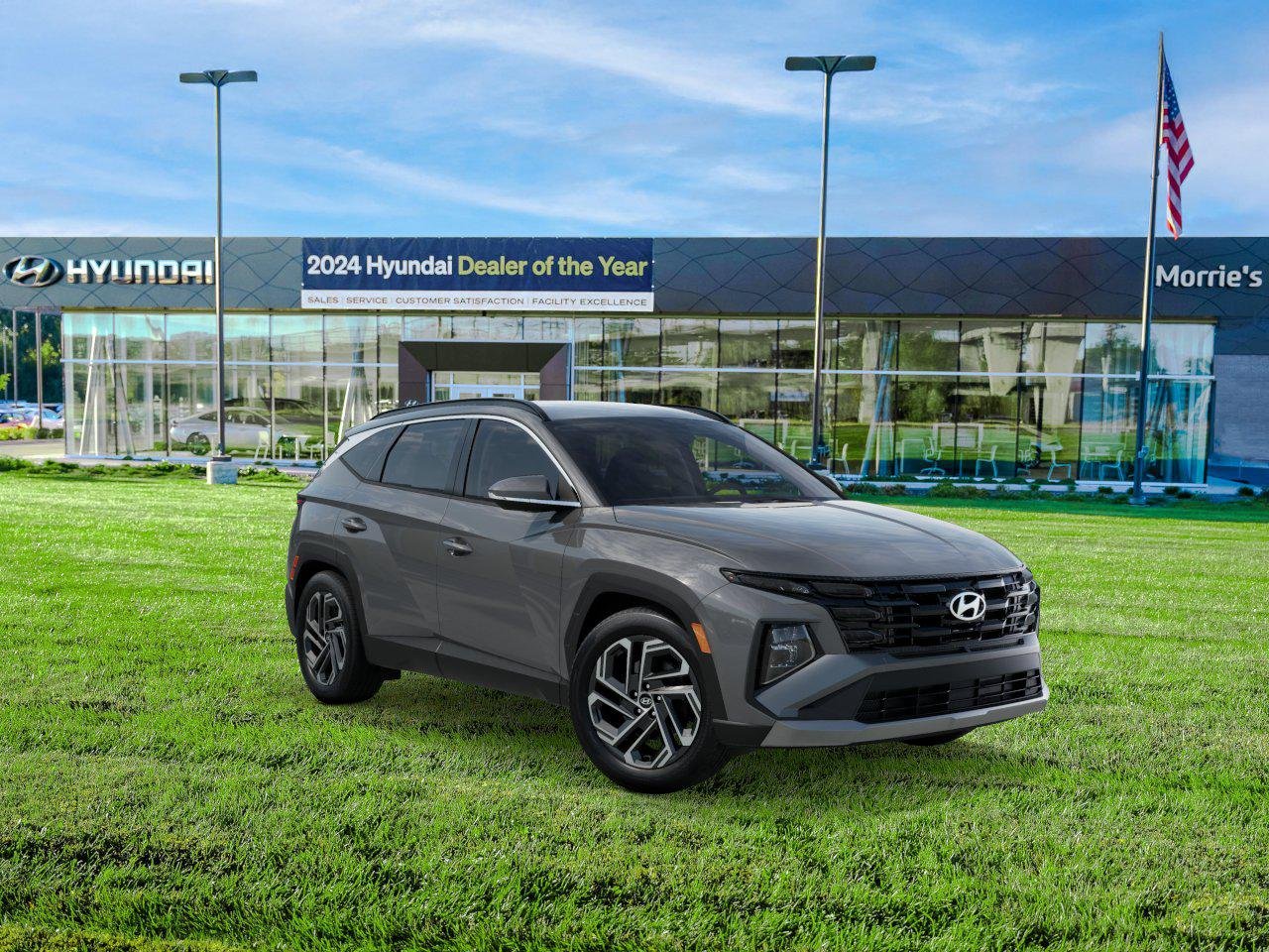 New 2026 Gray Hyundai SEL Plus AWD image 2