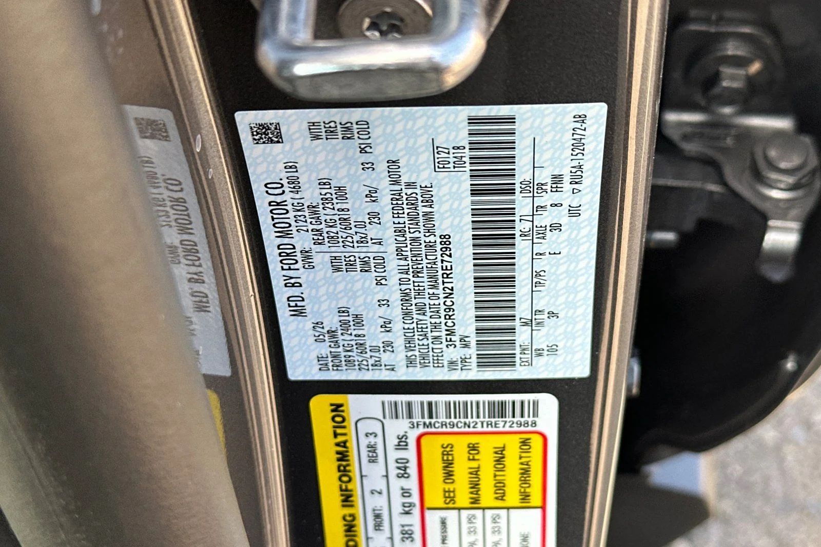 New 2026 Carbonized Gray Metallic Ford Outer Banks® image 22