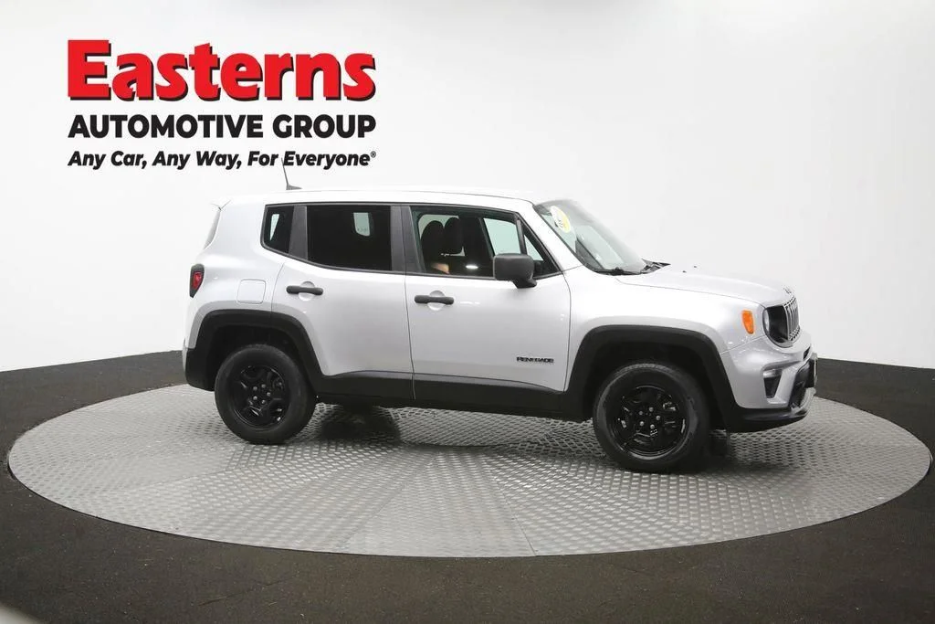 Certified Used 2021 Silver Jeep Sport image 48