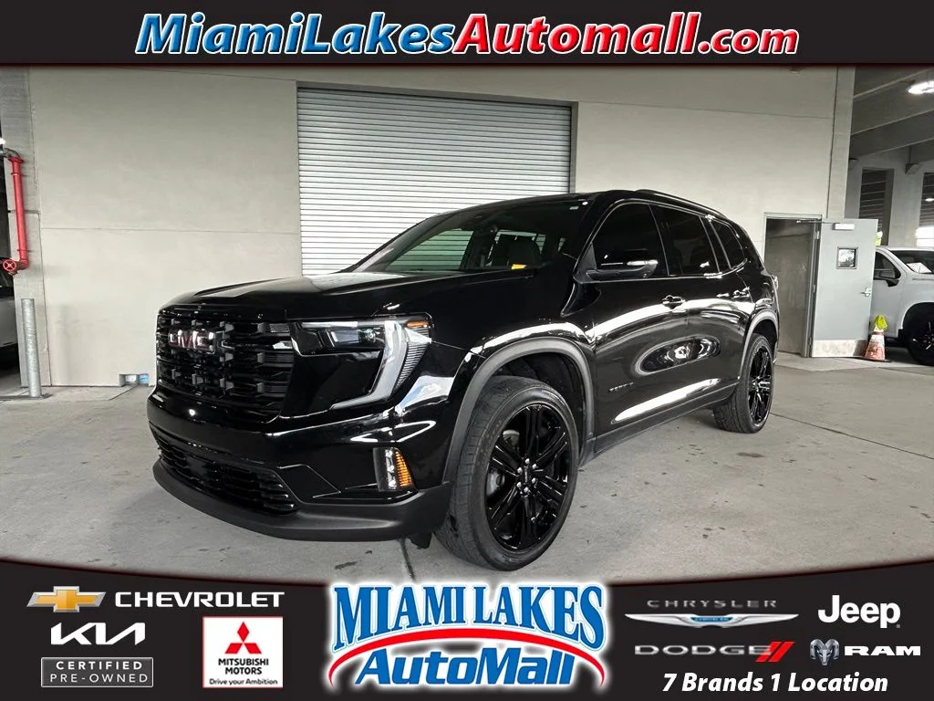 Used 2024 Ebony Twilight Metallic GMC Elevation image 1