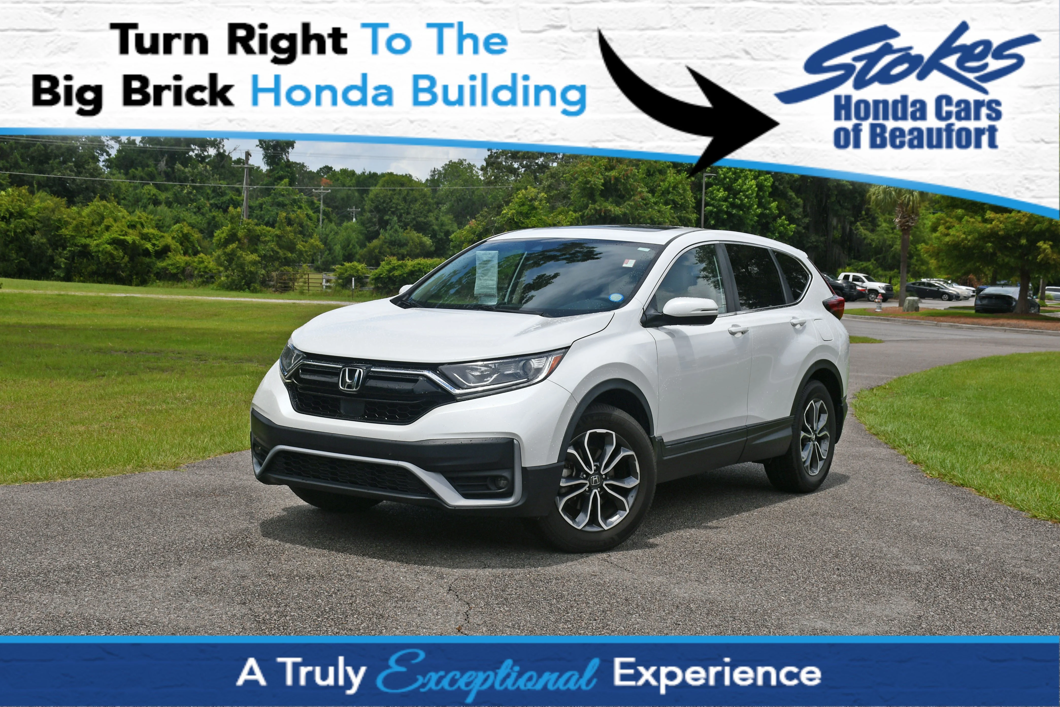 Used 2021 Silver Honda EX-L image 1