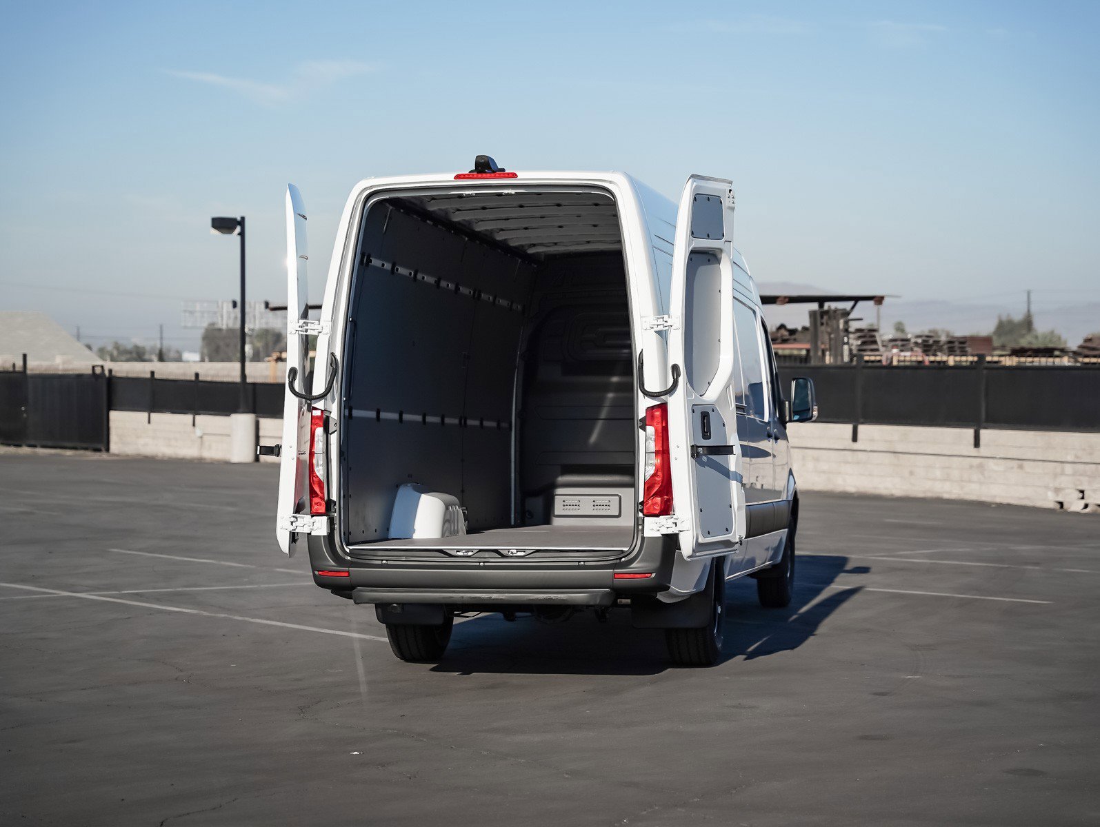 New 2026 Arctic White Mercedes-Benz 3500XD High Roof I4 Diesel HO 170 Extended RWD image 8