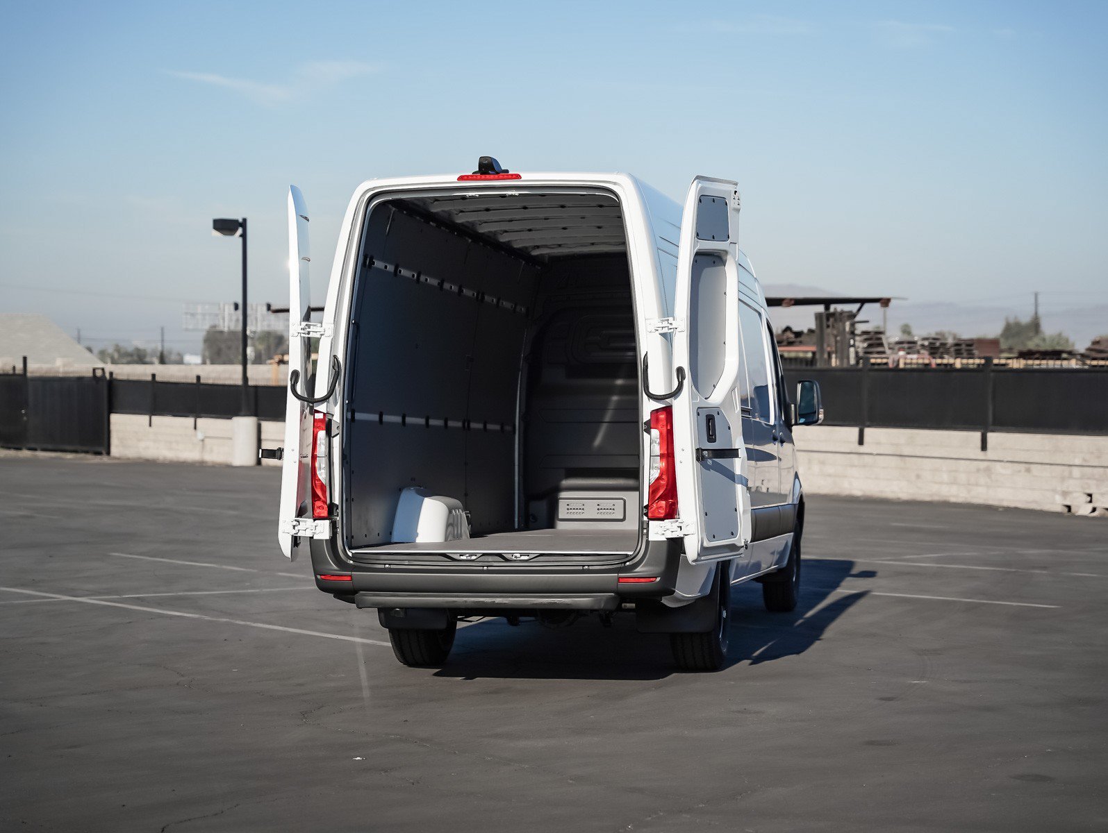 New 2026 Arctic White Mercedes-Benz 3500XD High Roof I4 Diesel HO 170 Extended RWD image 8